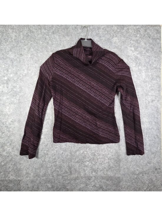 Lida Baday Tops - Lida Baday Women's Long Sleeve Pullover Top Purple Size L